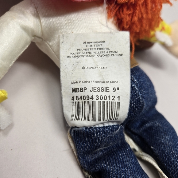 Toy Story By Disney Jessie & Her Horse Bullseye Stuffed Figure & Horse Bendable - Picture 7 of 14